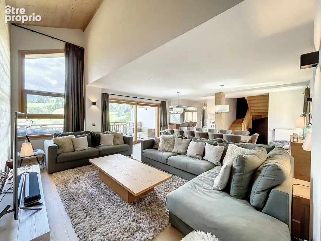 Beau Chalet avec 6 chambres face au Mont Blanc - Exclusivité - photo 5