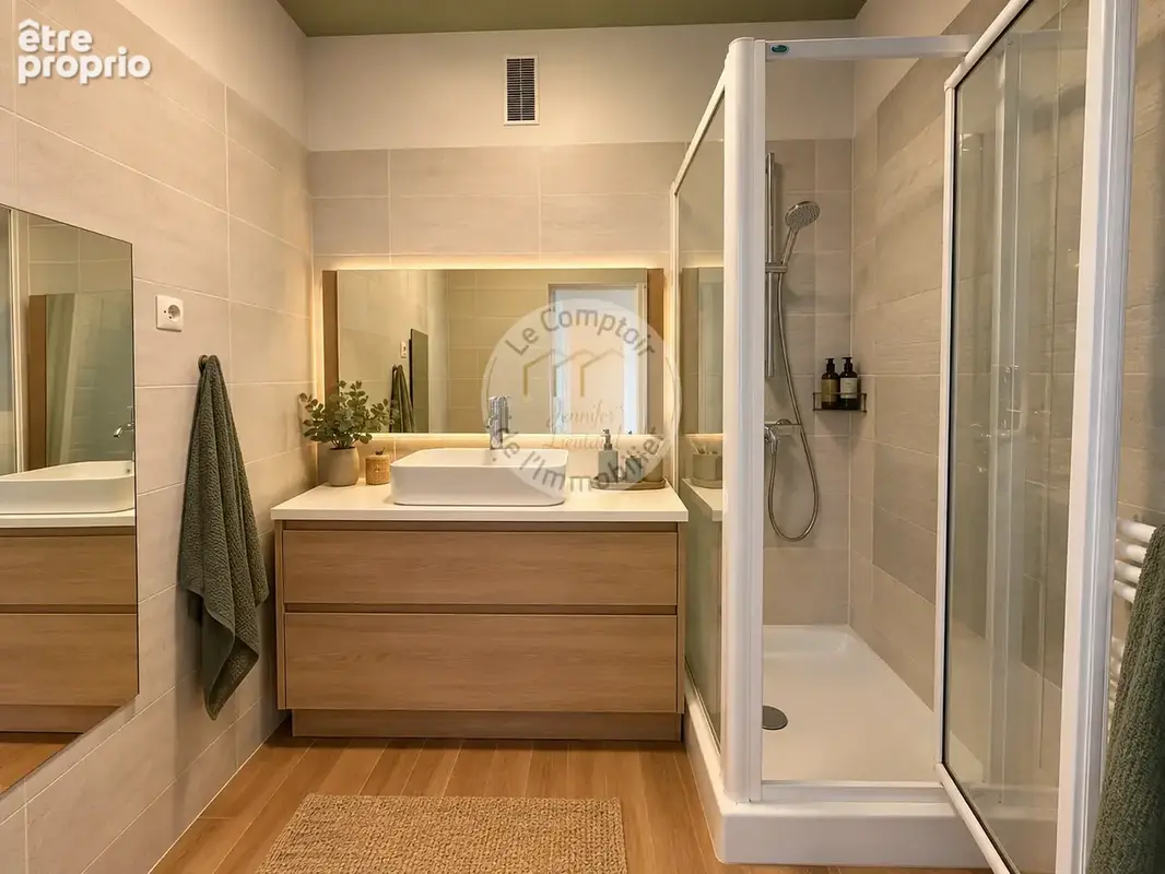 Super rouviere: type 2 en etage eleve avec vue mer - photo 8