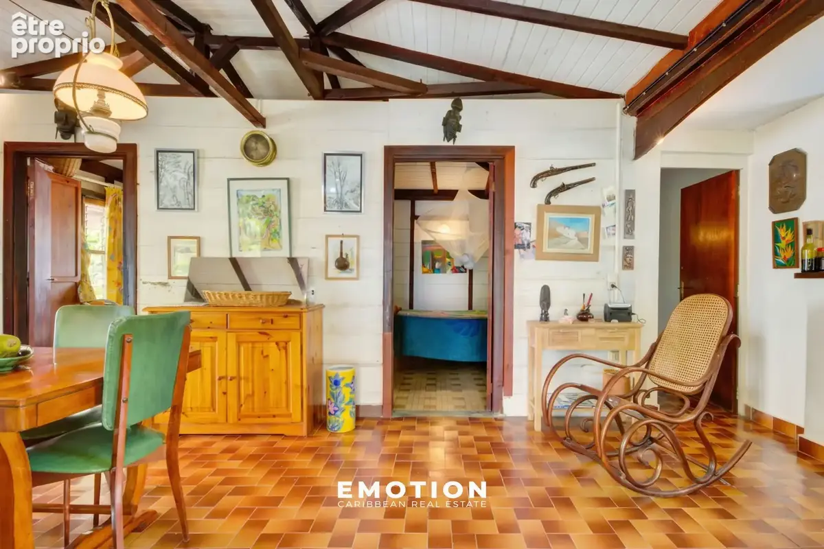 Villa Créole 4 Pièces 78 m2 + Bungalow 12 m2 -  LE MOULE (Guadeloupe) - photo 5