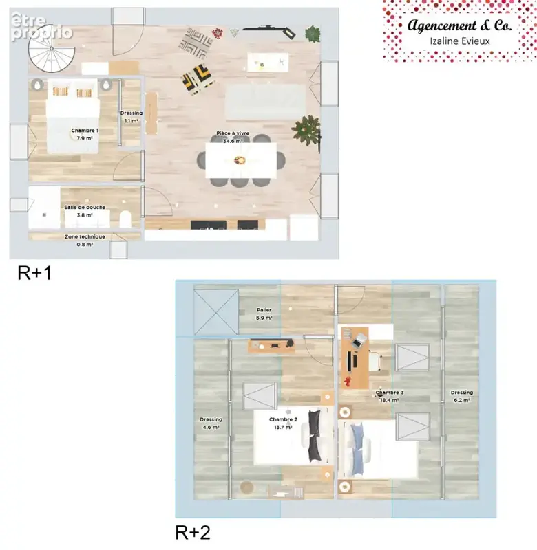 Appartement Soucieu En Jarrest 69.27 m2 - photo 8