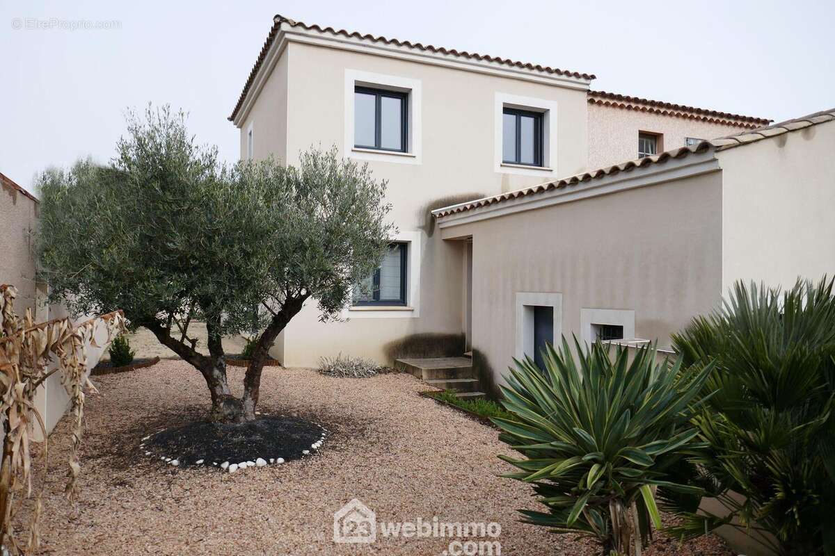La façade sud de la villa... - Maison à ARLES