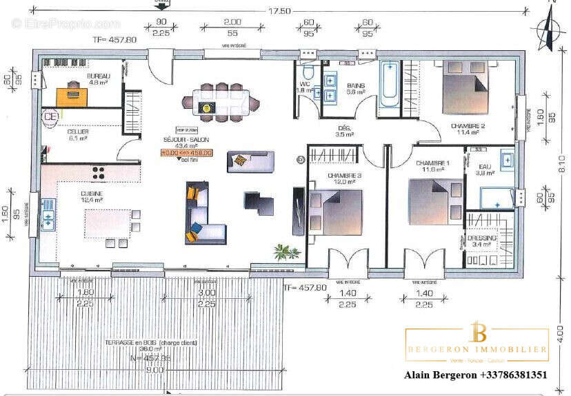 Maison 119 m² à Saint-Cezaire-Sur-Siagne  - photo 2