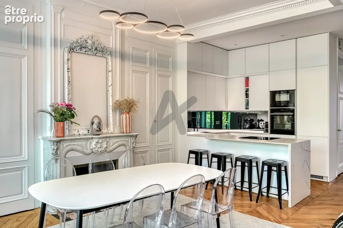 Superbe appartement de caractère entièrement rénové avec 2 chambres et un bureau - photo 4