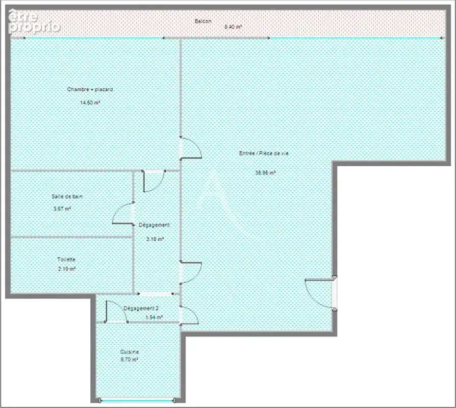Appartement Boulogne Billancourt 2 pièce(s) 68.11 m2 - photo 9