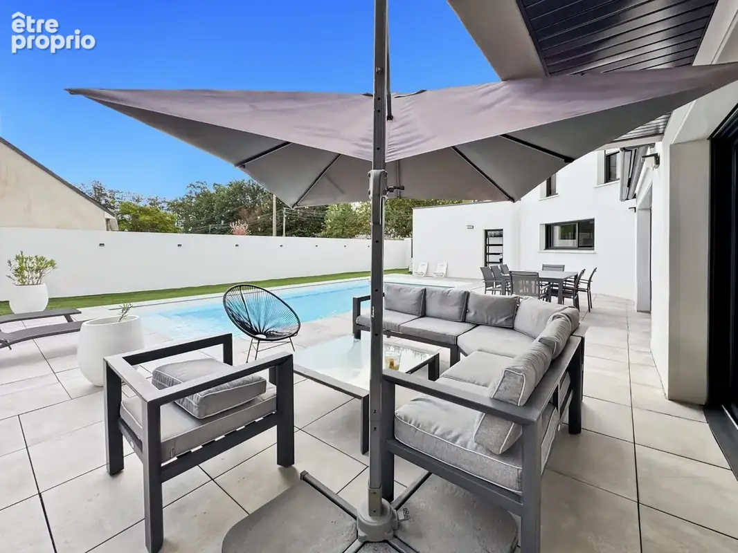 Saint-barthélemy-d’anjou – propriété contemporaine d’exception – piscine – espace bien-être - photo 16