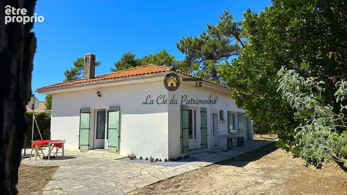 Maison de plain pied 3 chambres montalivet sud sur terrain 880 m à quelques pas de la plage - photo 2