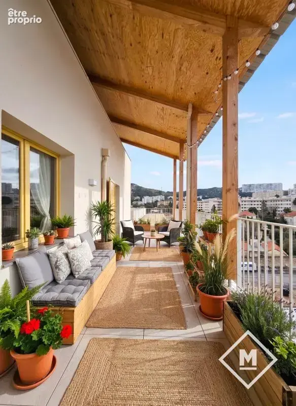 Superbe appartement type 4 pièces dernier étage Marseille 9ème, Le Cabot - photo 7