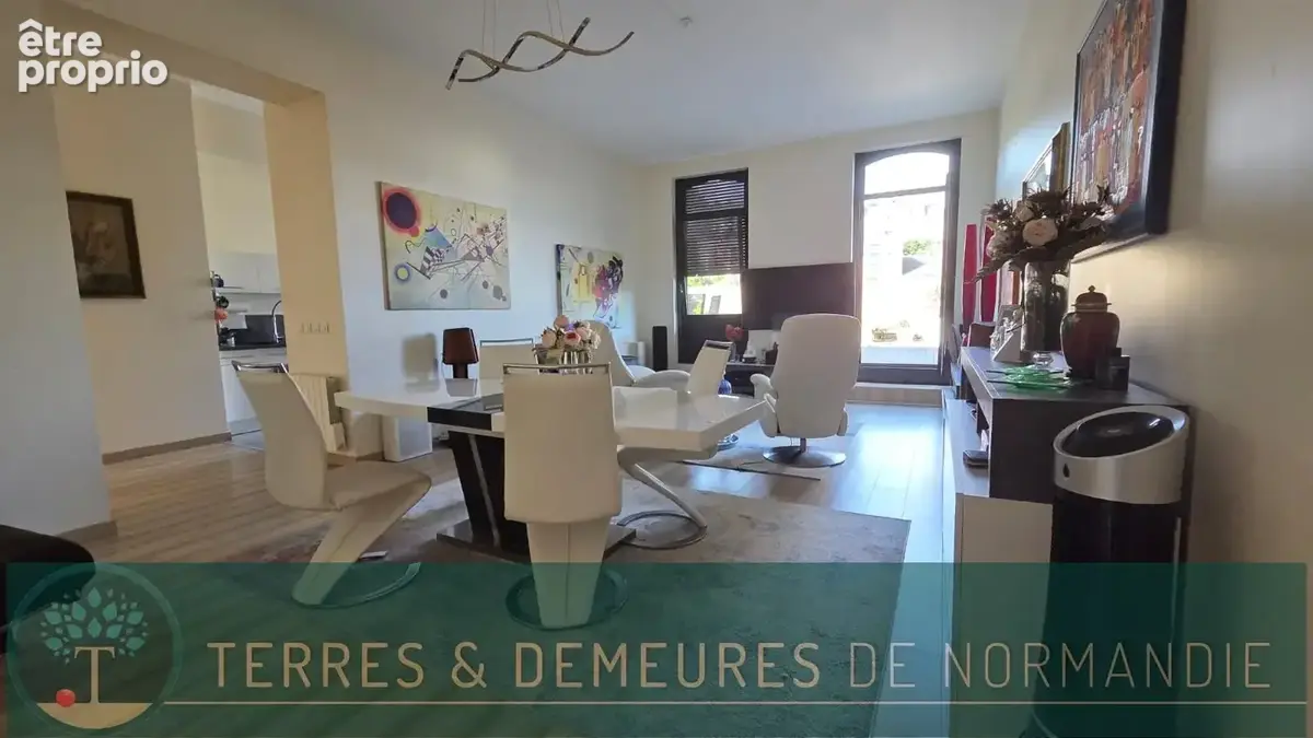 Appartement moderne de 108 m² et 3 chambres au 1er étage d'un immeuble rénové quartier Hopital de DIEPPE (76) - photo 3