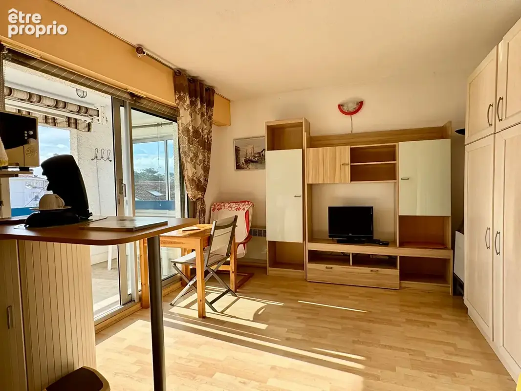 Capbreton port - studio vue port avec balcon et parking - photo 6