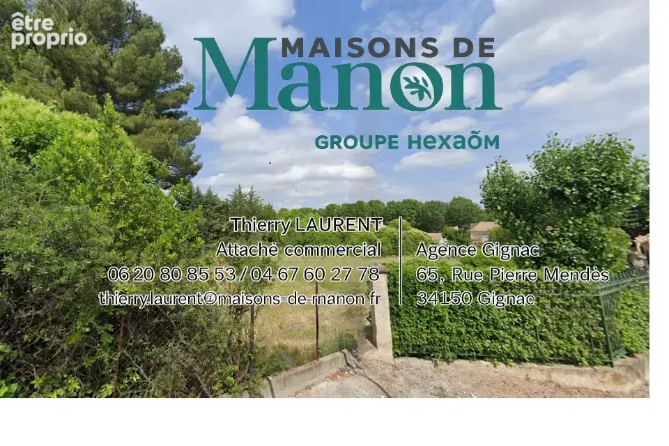Photo Terrain à Montbazin au prix de 179 000€