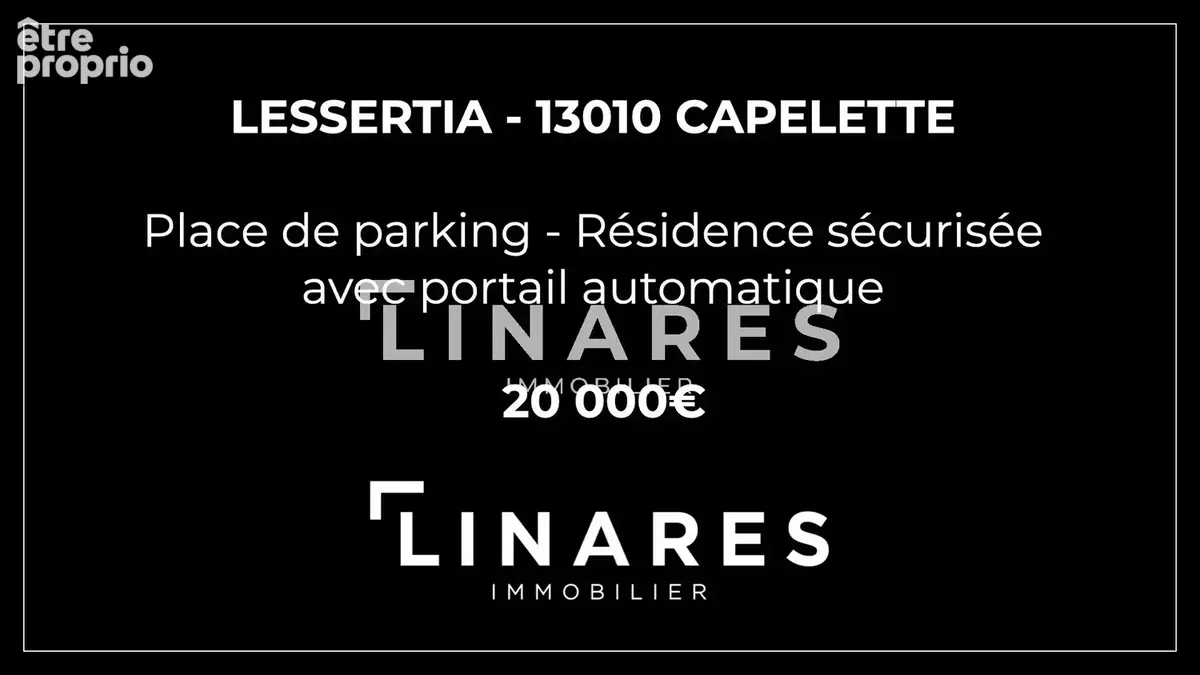 Parking à MARSEILLE-10E