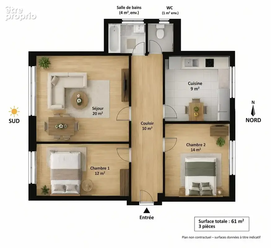 Photo Appartement à Montreuil au prix de 177 000€