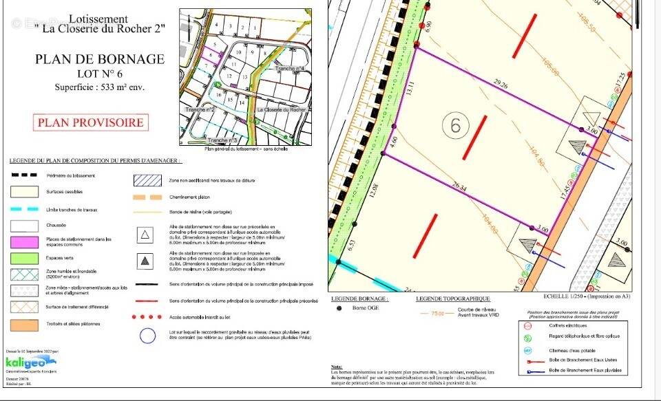 Terrain à SOULGE-SUR-OUETTE