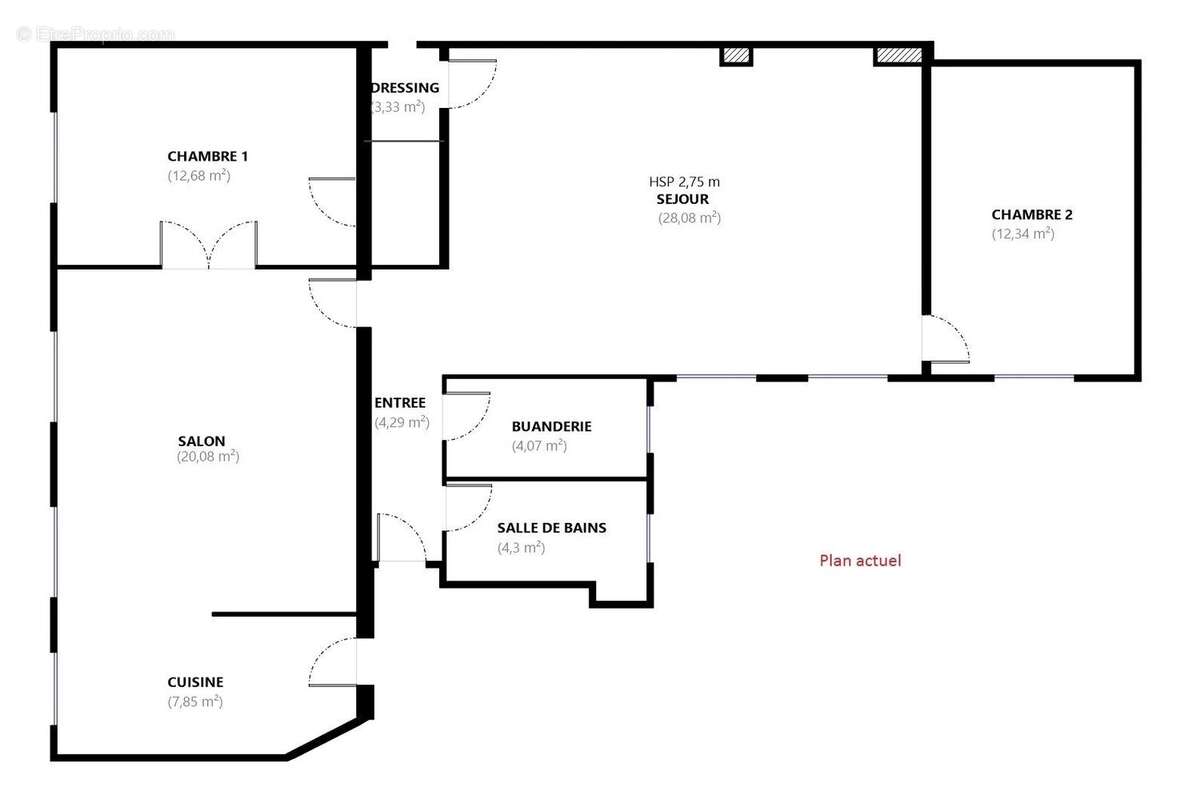 Appartement à PARIS-17E