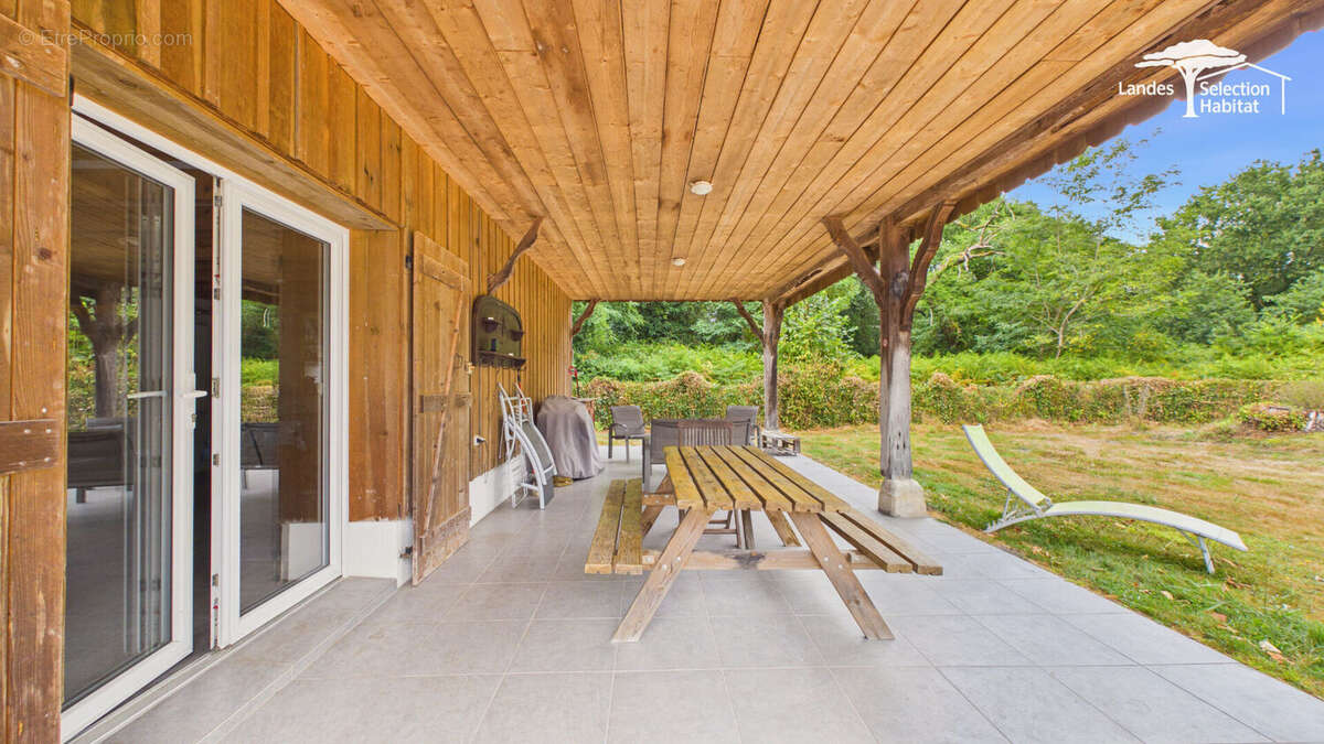 2 belles maisons landaises avec piscine et airial  (revenus gîte) - photo 14