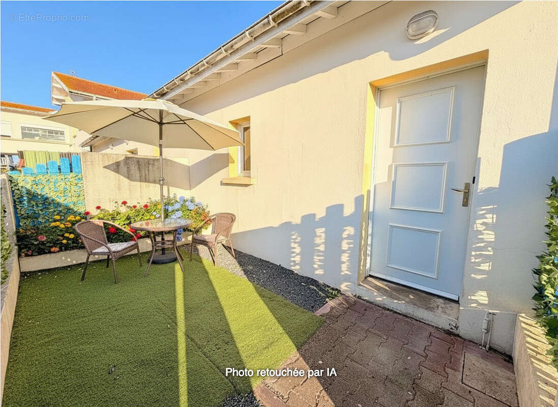 Appartement T1 bis avec terrasse à vendre au centre-ville de Biganos proche gare - photo 2