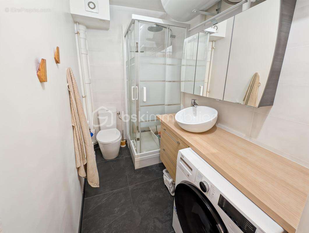 Bel appartement f2 (f3 possible) vincennes centre: cachet et luminosite! 6 minutes a pieds de l'avenue du chateau, de la mairie, - photo 6