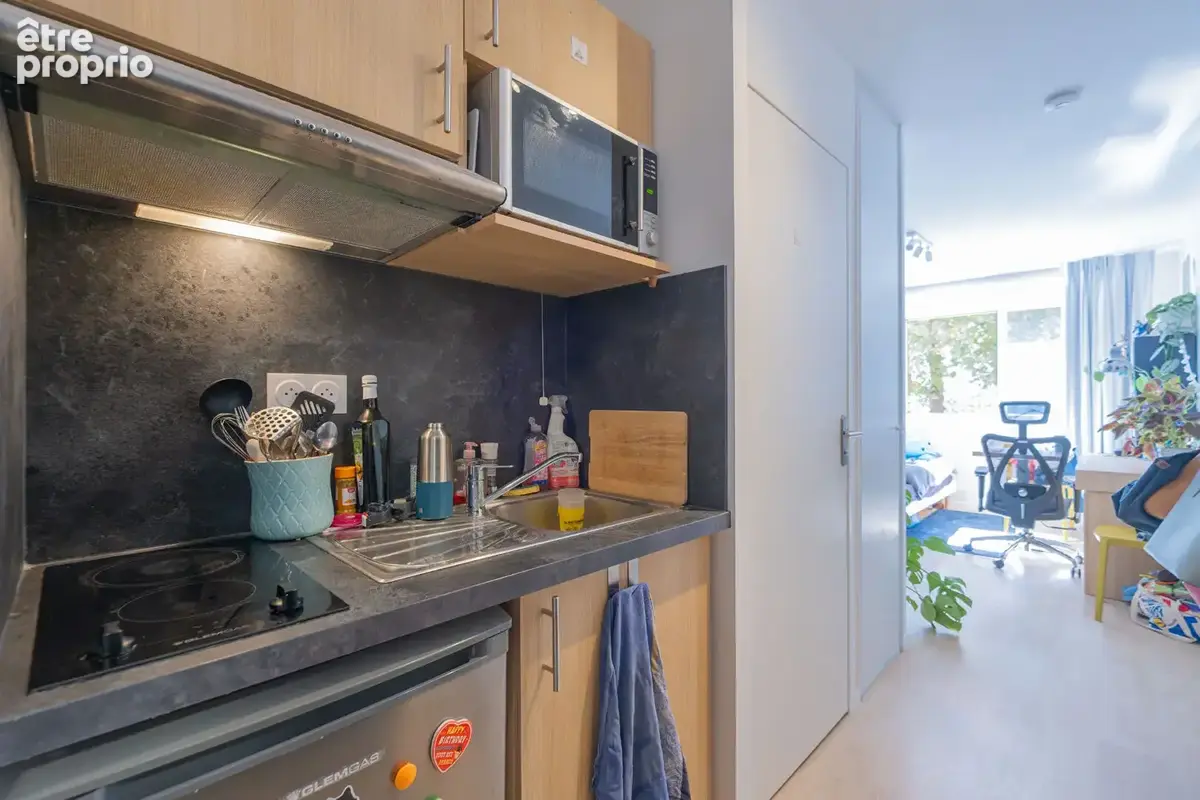 Appartement Rennes 1 pièce(s) 20.53 m2 - photo 2