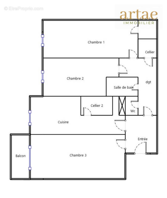 Appartement à TOULOUSE