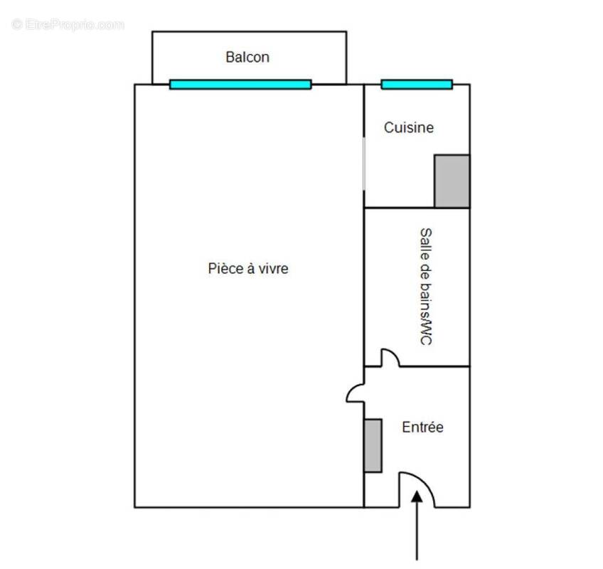 Appartement à PARIS-19E