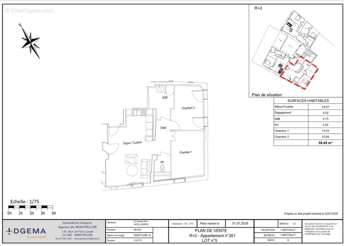 Appartement à LODEVE