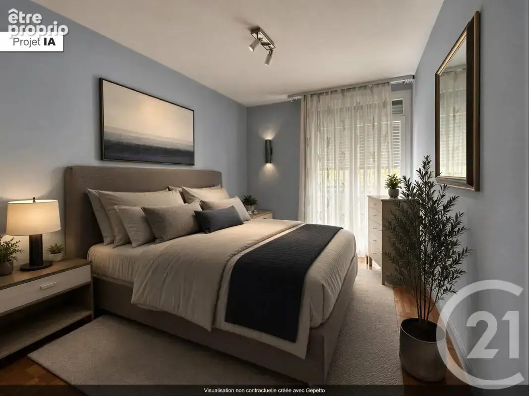 Appartement 61 m² à Saint-Genis-Laval  - photo 7