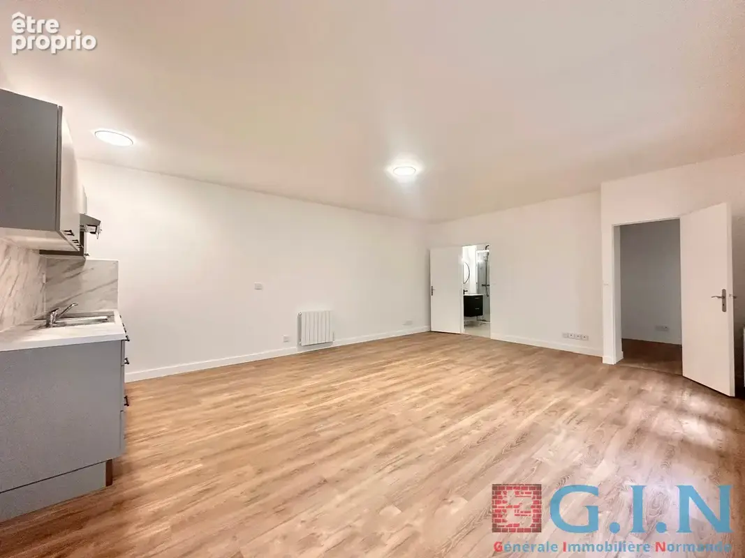 Rouen gare appartement type 2 terrasse - photo 2