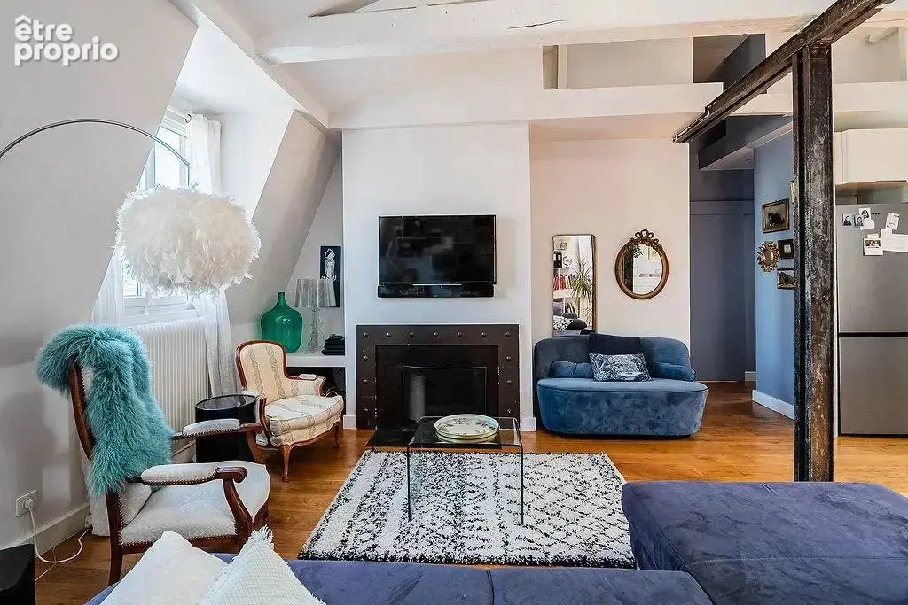 Appartement 3 pieces 2 chambres - dernier etage - epinettes - photo 4