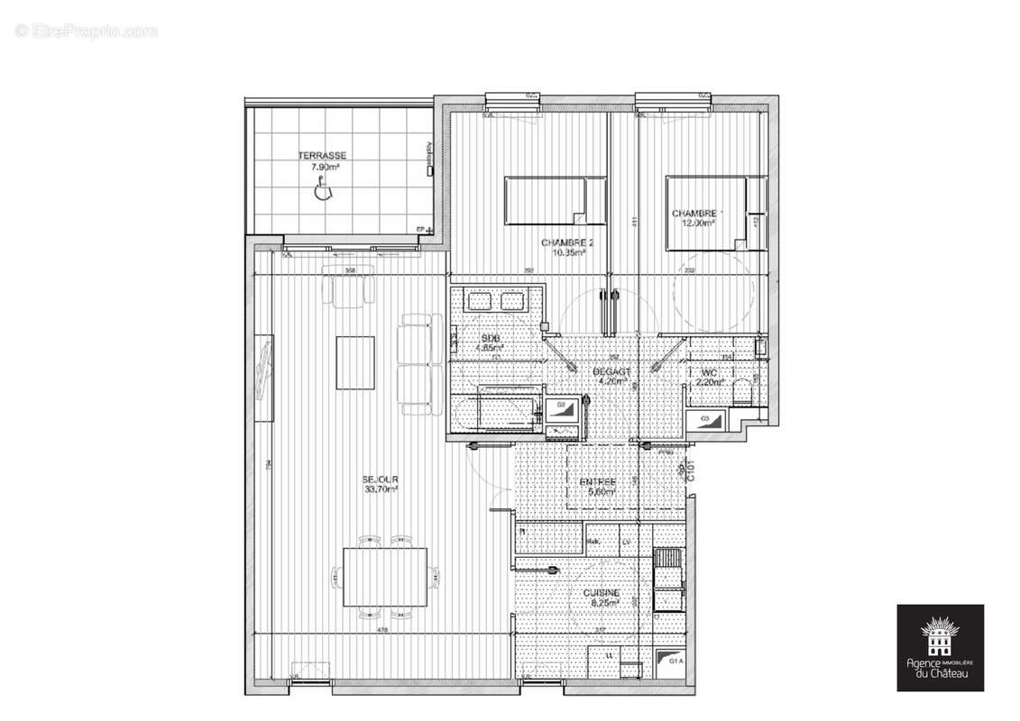 Appartement à VERSAILLES