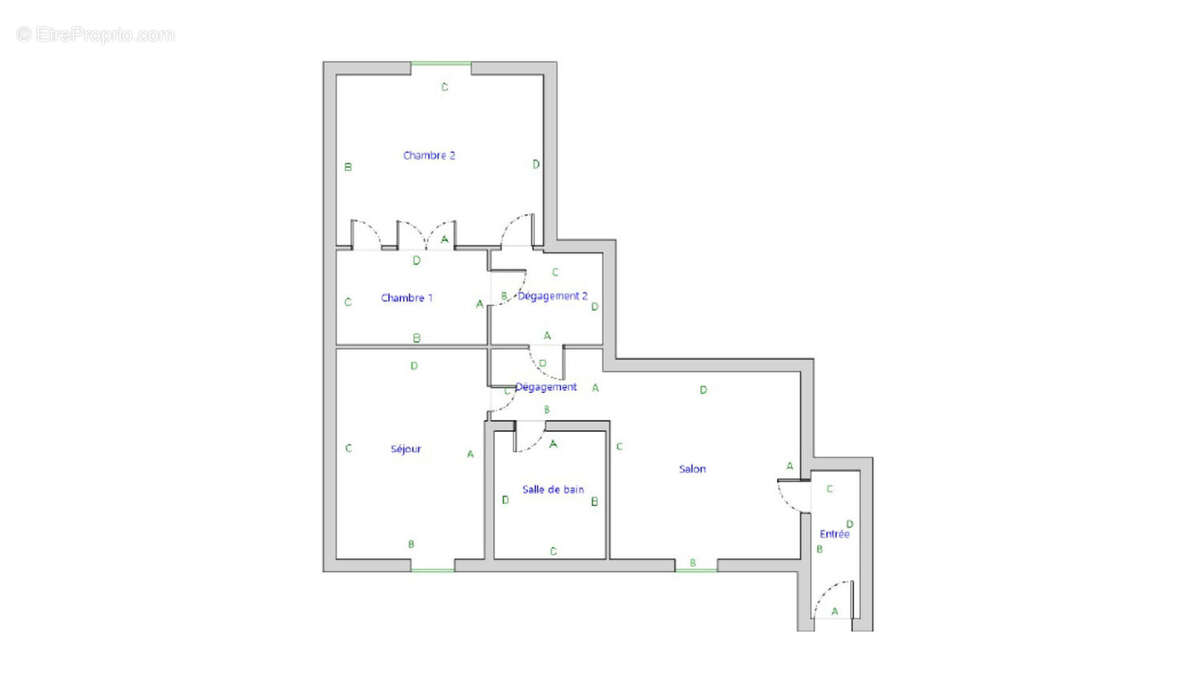 Appartement à SALINS-LES-BAINS