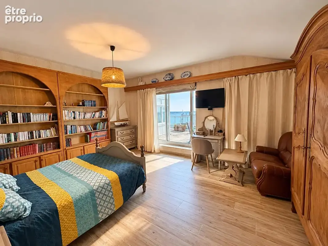 Au coeur de Port Maria, appartement d'exception 200m2 , 4 chambres, vue mer panoramique face à l'océan et à Belle-Île - photo 16