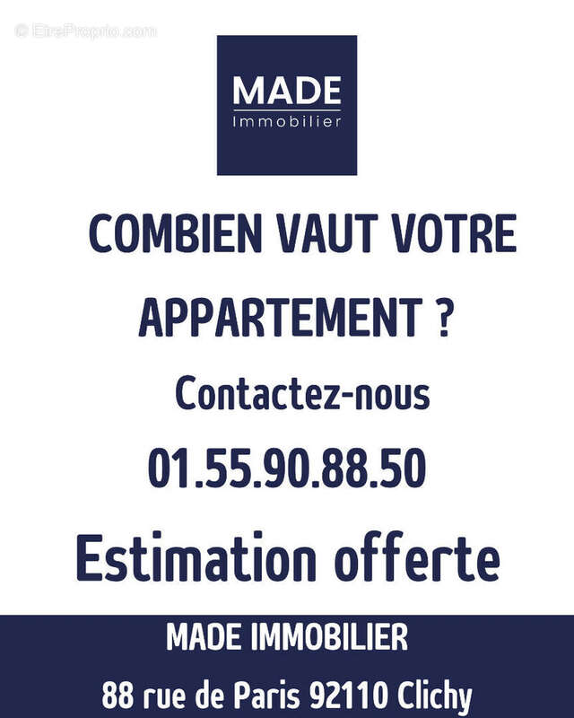 Appartement à CLICHY