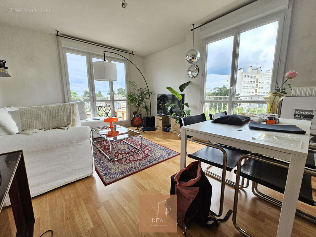 T2 dernier etage prairies saint martin rennes - photo 4