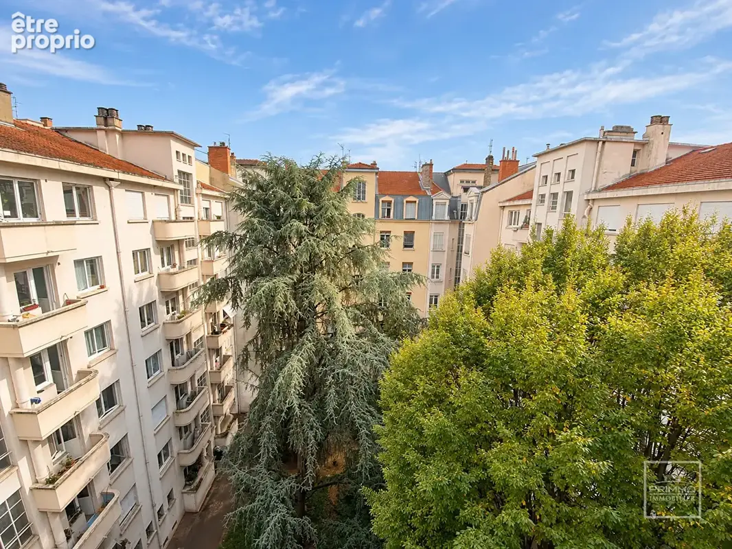 Lyon 3, prefecture, dernier etage, 78.4m², balcon - photo 12