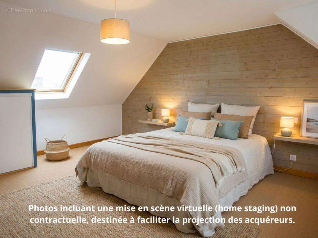Pleubian ,deux logements indépendants , 184 m² ,5 chambres ,terrain 807 m² - photo 16