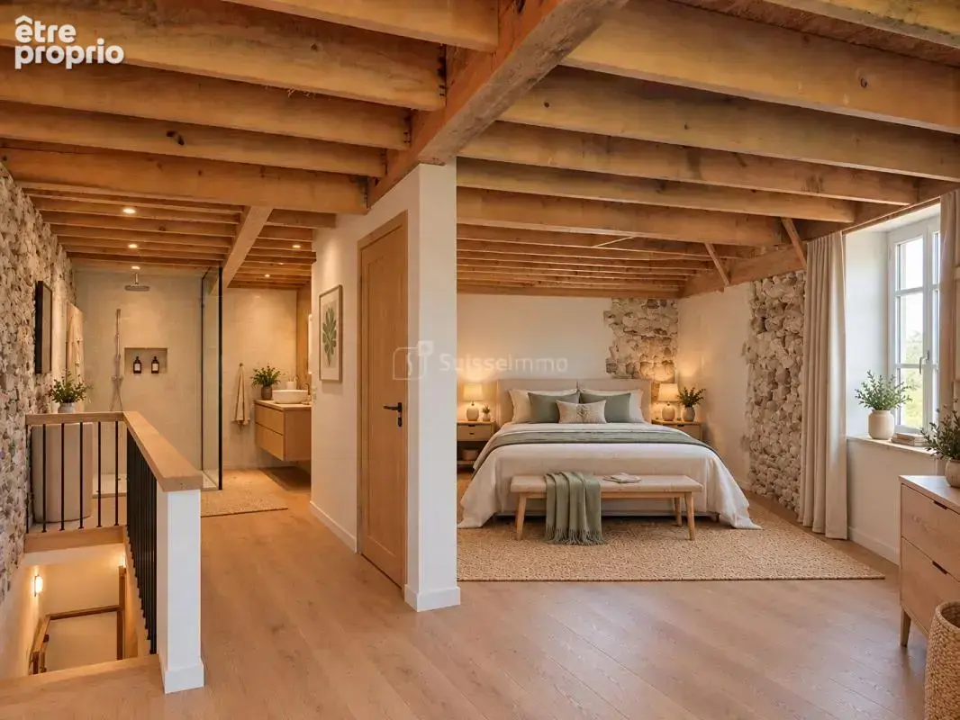 Maison Vernois Sur Mance 4 pièce(s) 120 m2 sur 460 m2 de jardin arboré - photo 11