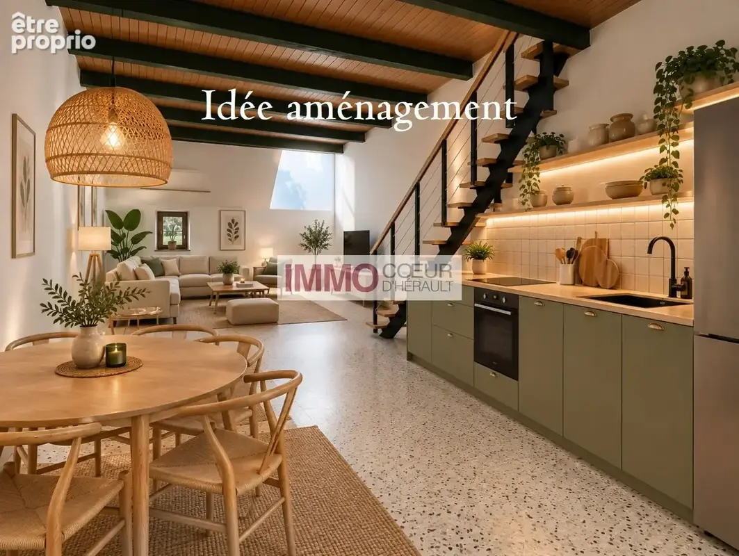 MAISON DE VILLAGE T3 avec remise de 40m² - photo 2