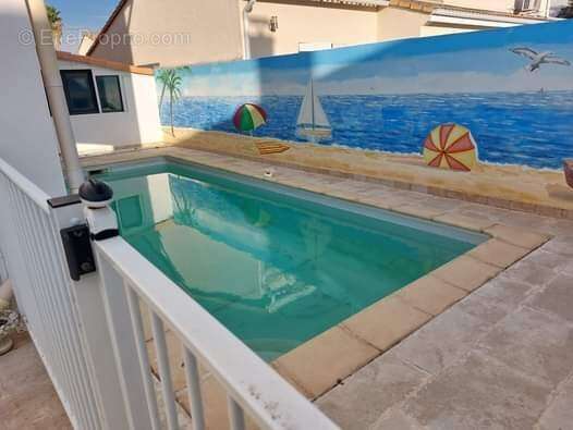 Piscine - Maison à LA GRANDE-MOTTE