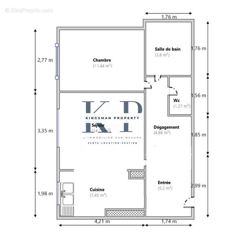 Appartement à PARIS-11E