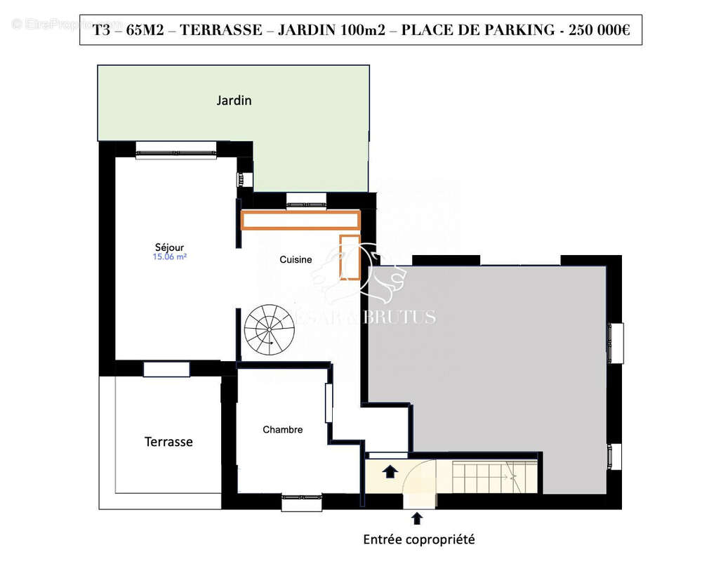 Appartement à CHARBONNIERES-LES-BAINS