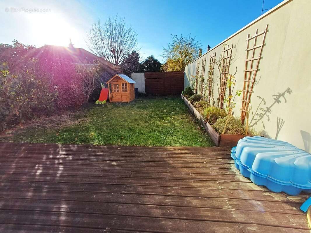 terrasse et jardin sans vis à vis - Maison à TOURS