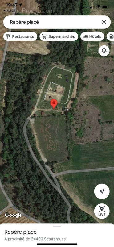 Terrain à SATURARGUES