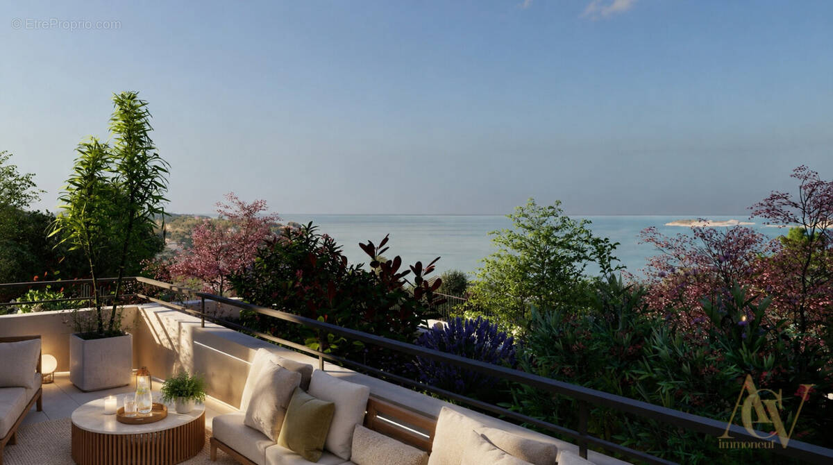 4 pièces haut de gamme avec jardin et vue mer - Sanary 1 - Appartement à SANARY-SUR-MER
