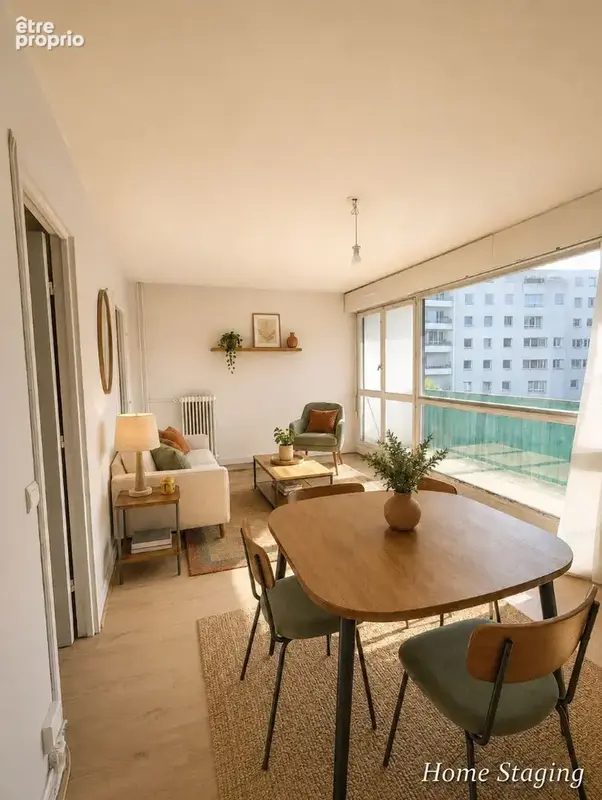 Appartement Paris 1 pièce(s) 27.51m2 - photo 4