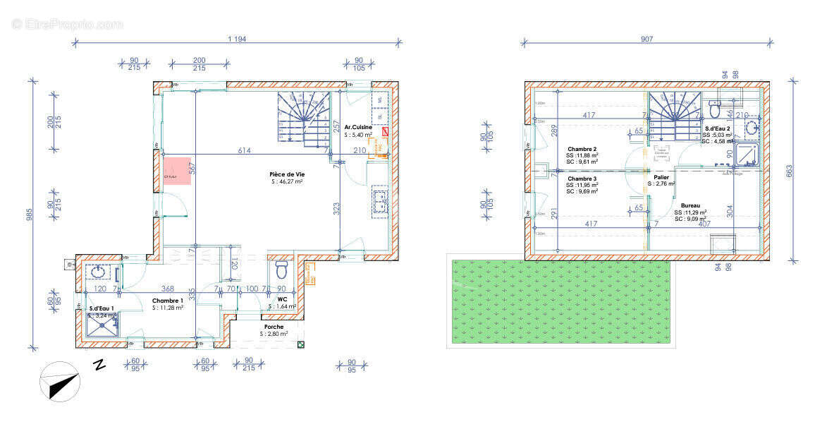 Terrain à PETIT-MARS