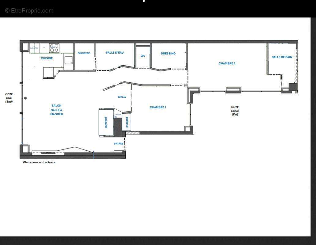 Appartement à PARIS-2E