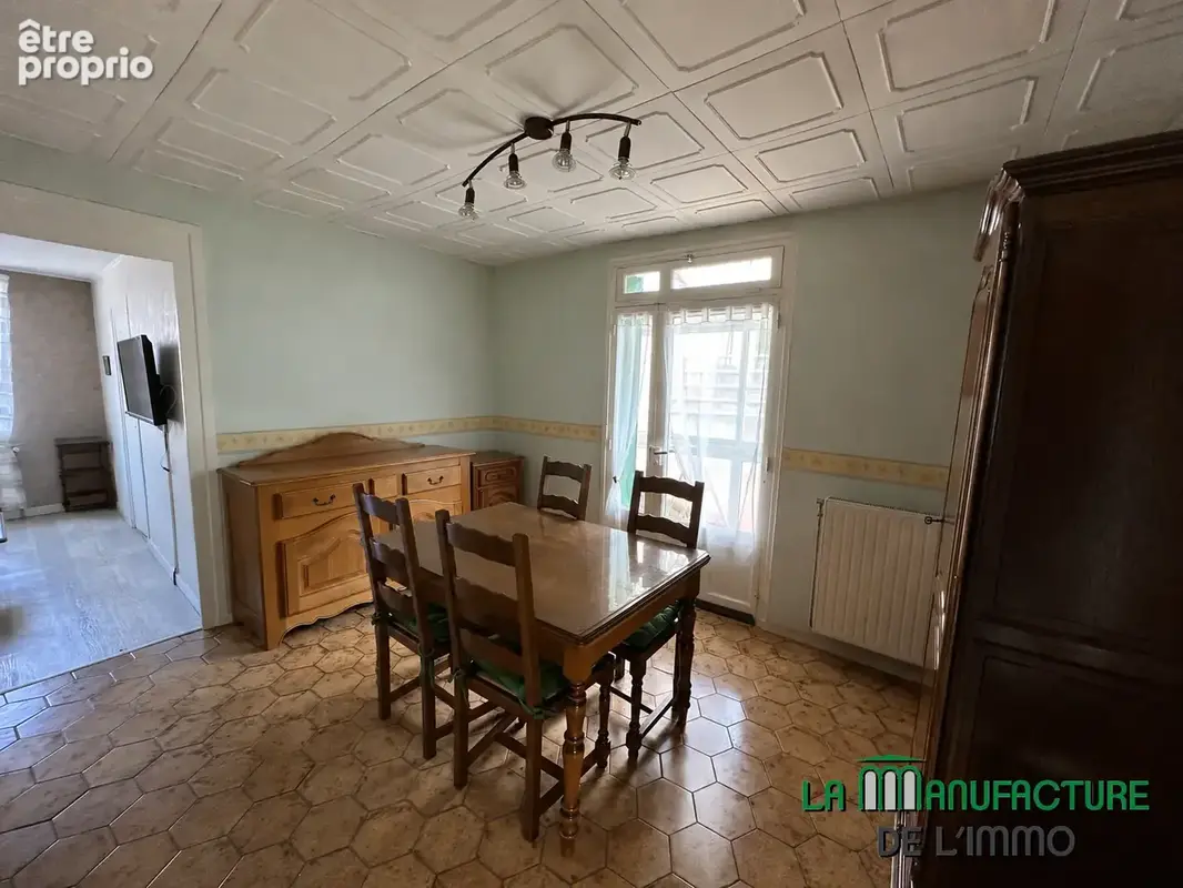 Maison mitoyenne de ville de type T2 de 37,14 m2  + sous-sol complet / Firminy - le Mas - photo 6