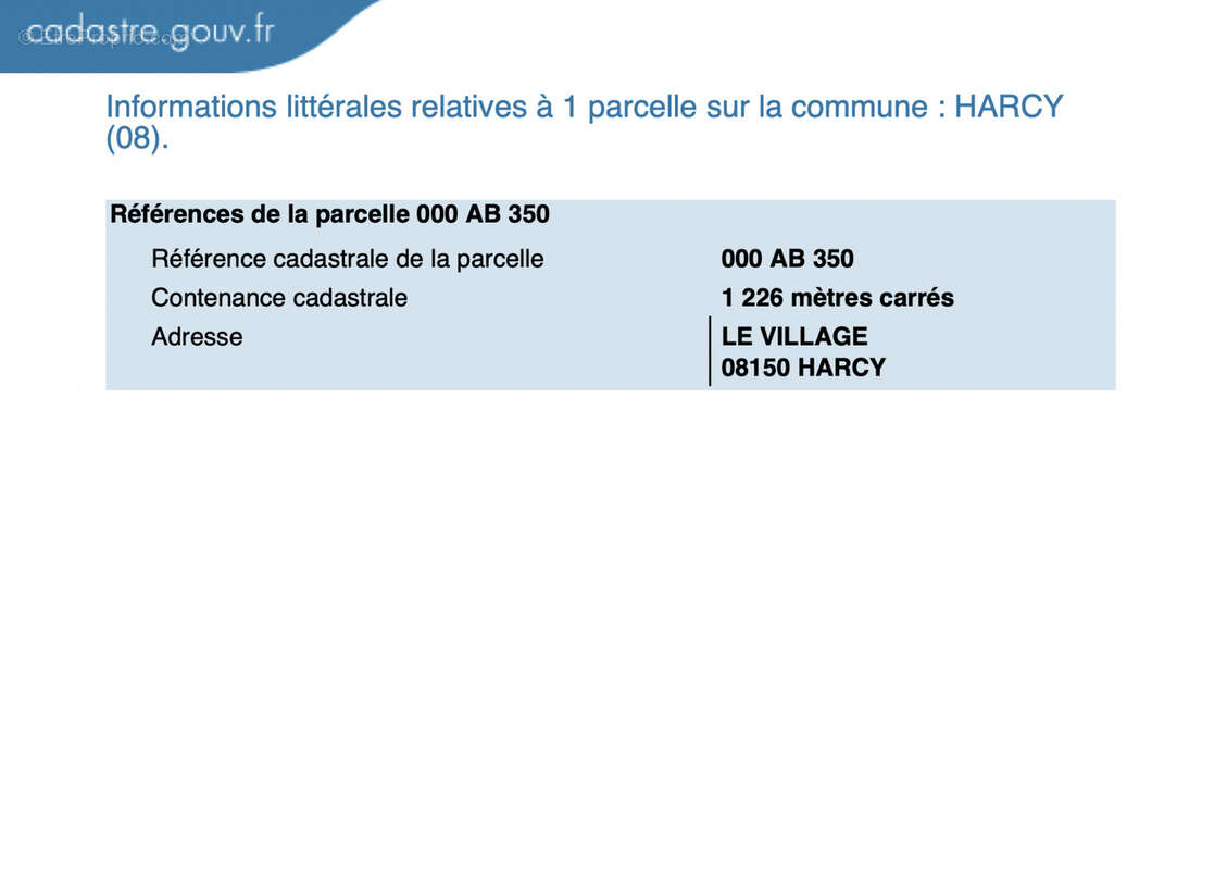 Photo 5 - Terrain à HARCY