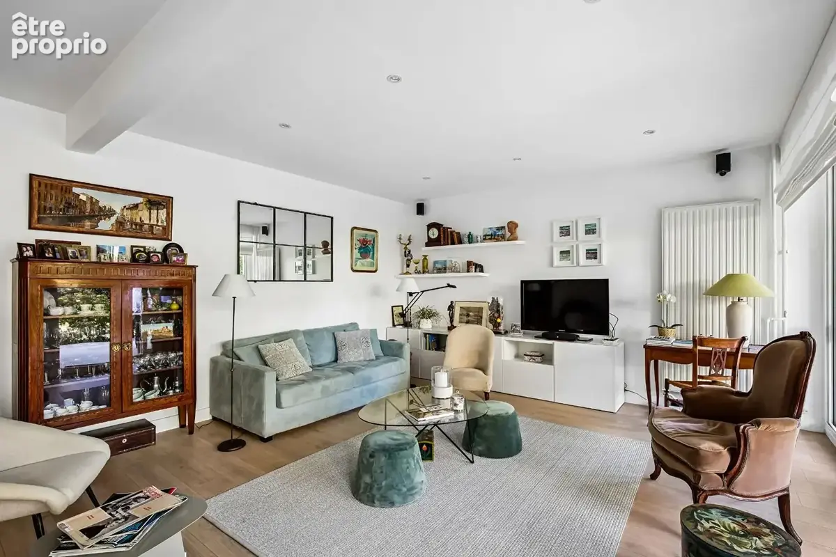 Bas de chatou - quartier brimont - appartement 4 pieces de 103 m² - terrasse et jardin 63 m² - 12 mn rer - photo 5