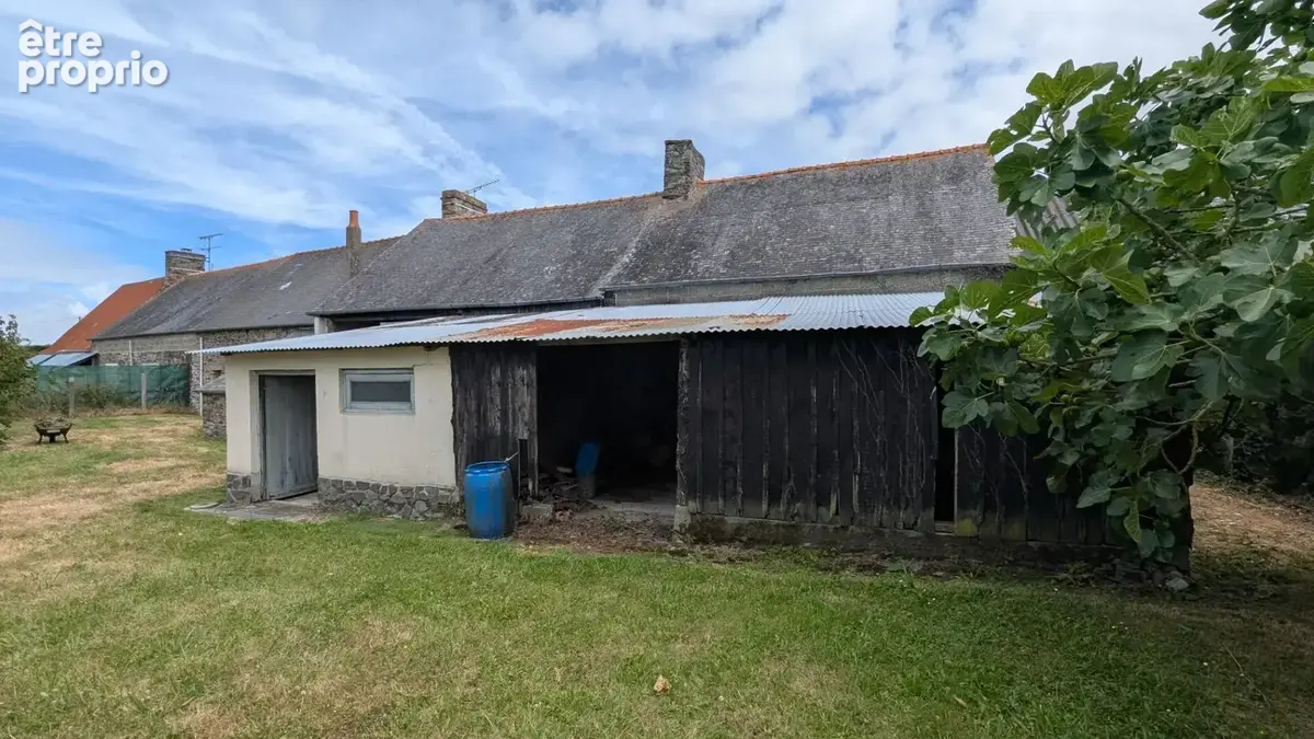 A VENDRE  Longère  en pierres  de 74 m² avec 2ème maison à rénover - CHERRUEIX (35120) - photo 16